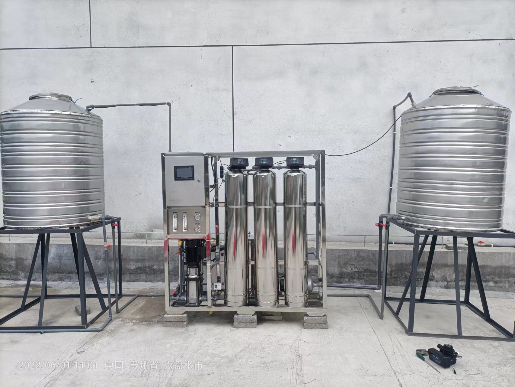 0.25吨/时反渗透设备，贵州小型直饮水设备